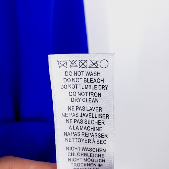 Adrianna Papell Royal Blue Sheath Dress - Picture 5 of 6